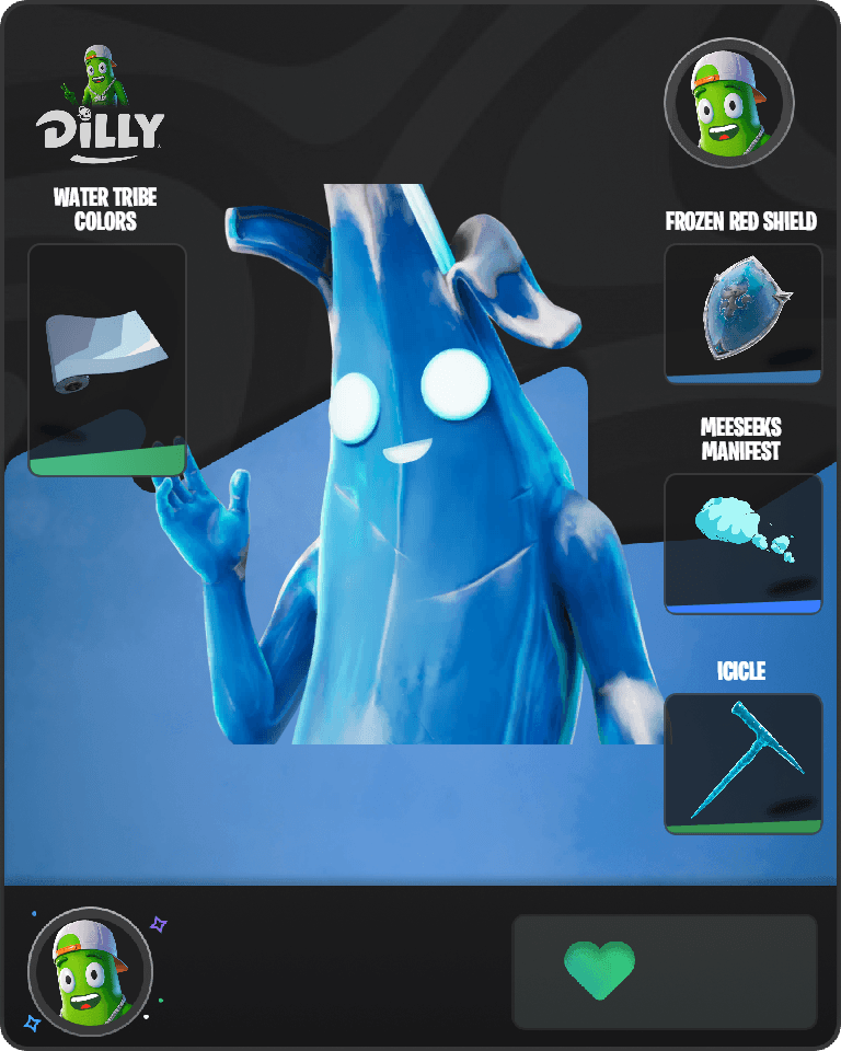 Polar Peely Fortnite combo