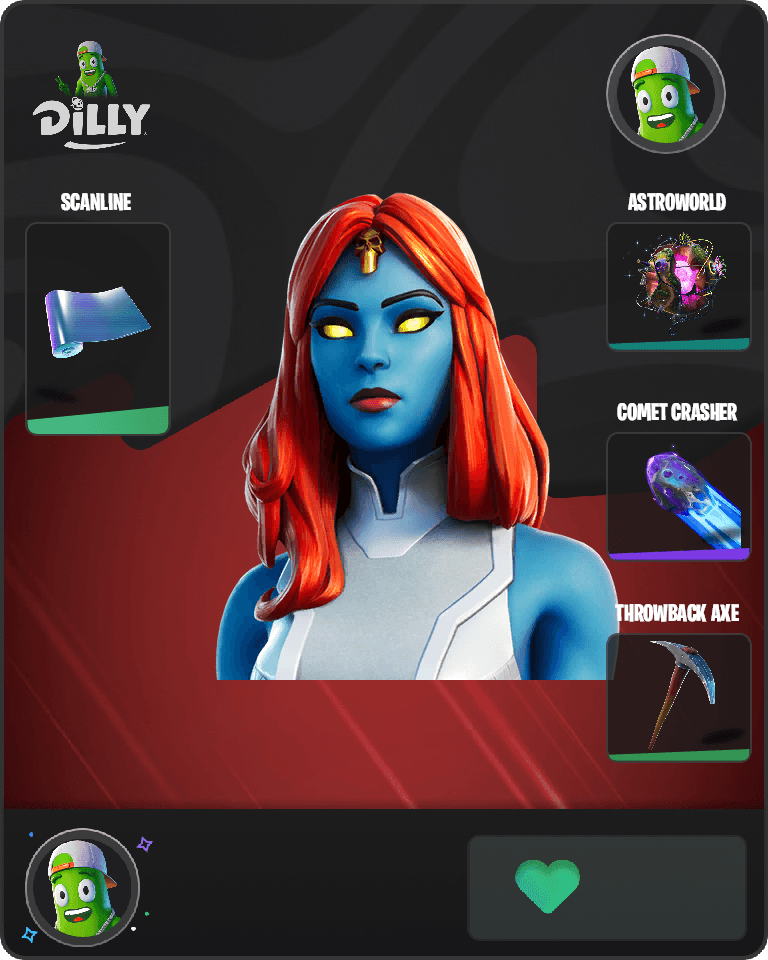 Mystique Fortnite combo