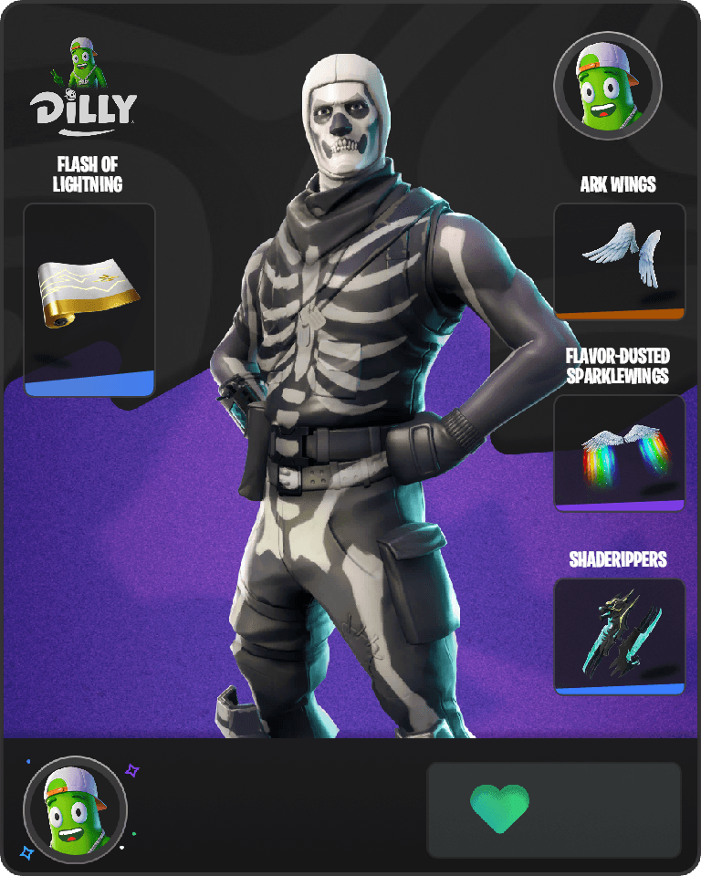 Skull Trooper Fortnite combo