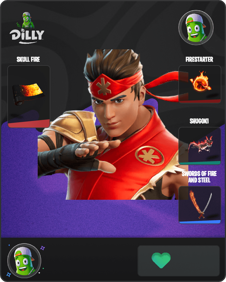 FIRE Master Kai Fortnite combo