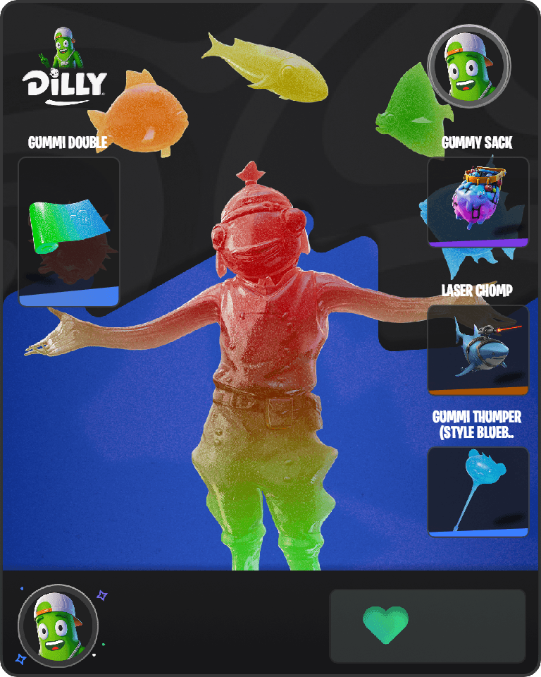 Gummy Fishstick Fortnite combo