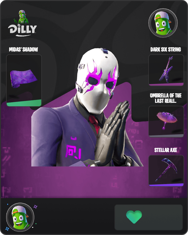 Dark Wild Card Fortnite combo