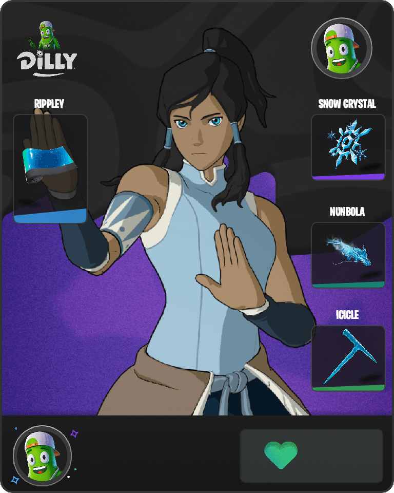 Korra Fortnite combo