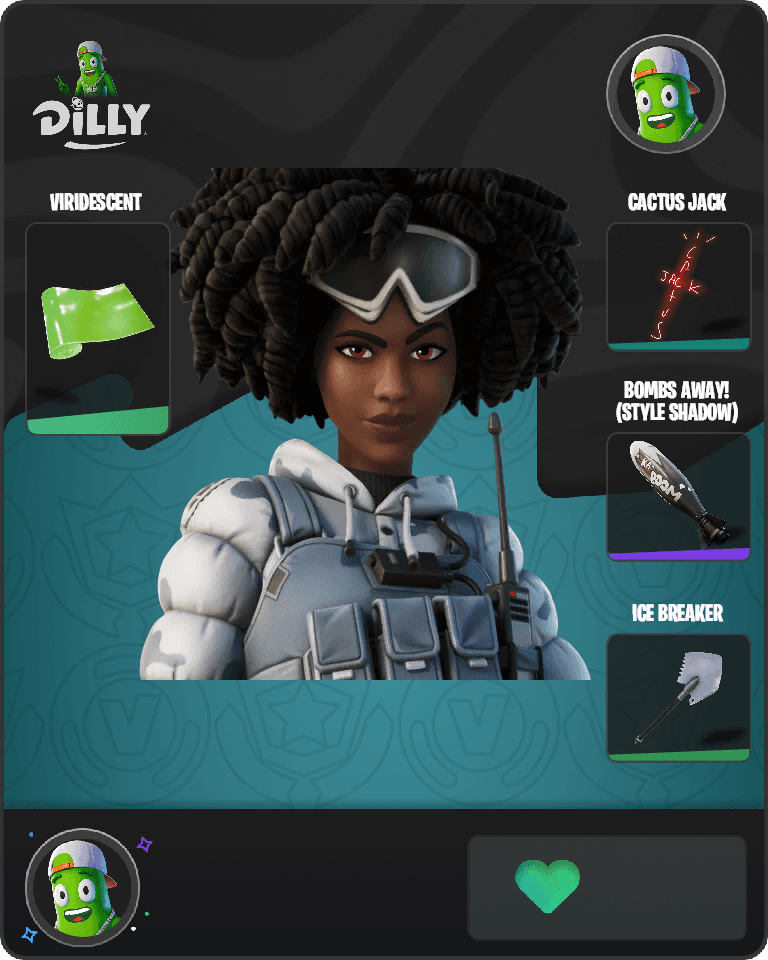 Snow Stealth Slone Fortnite combo