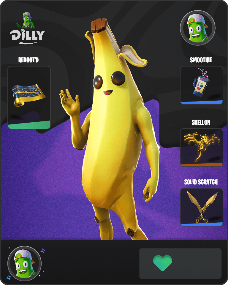 Peely Fortnite combo