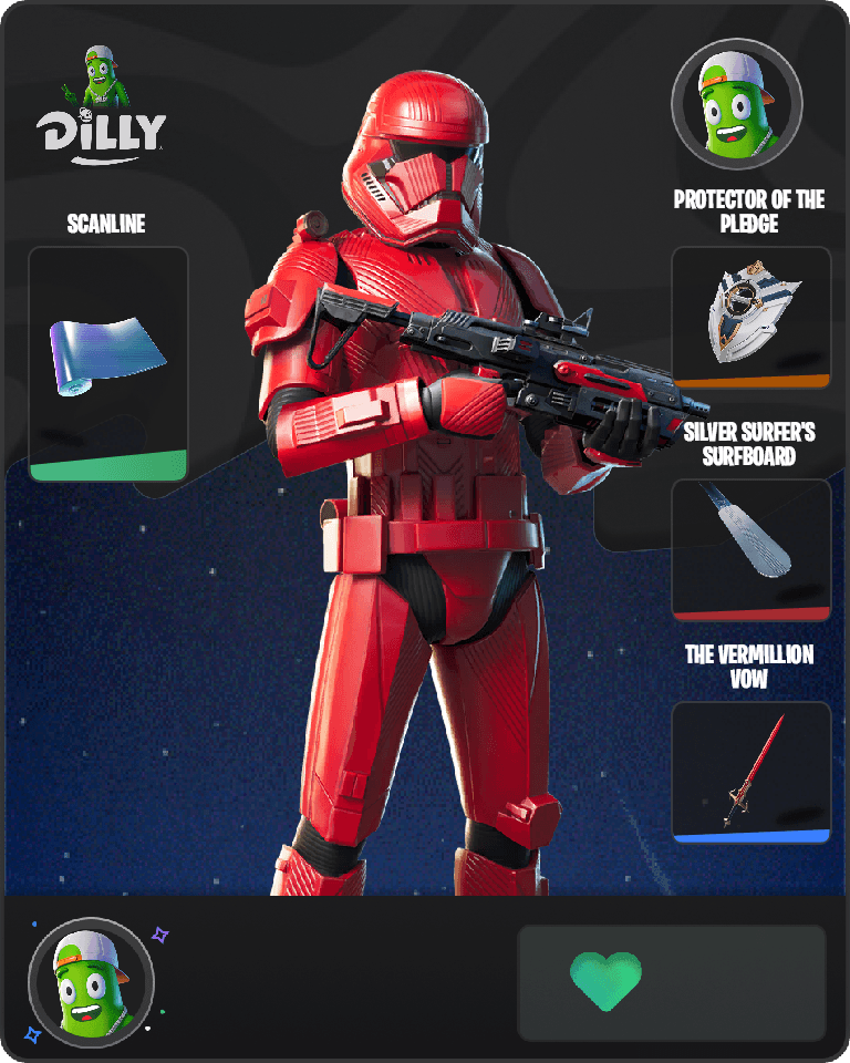 Sith Trooper Fortnite combo