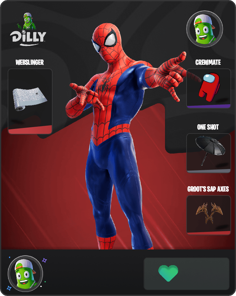 Spider-Man Fortnite combo