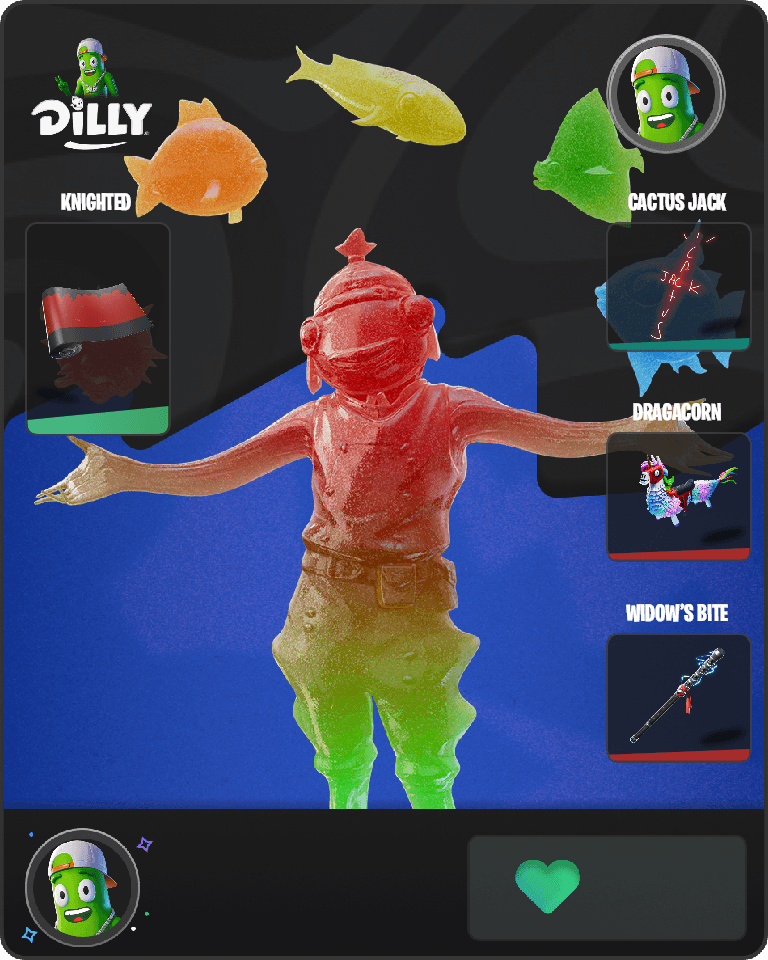 Gummy Fishstick Fortnite combo