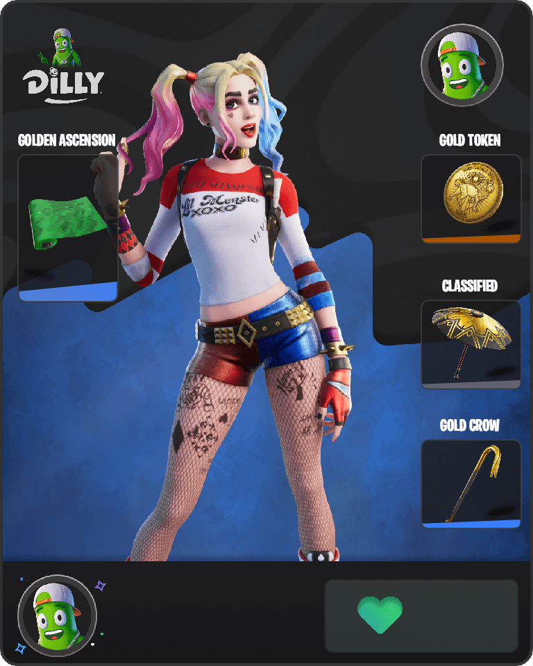 Harley Quinn Fortnite combo