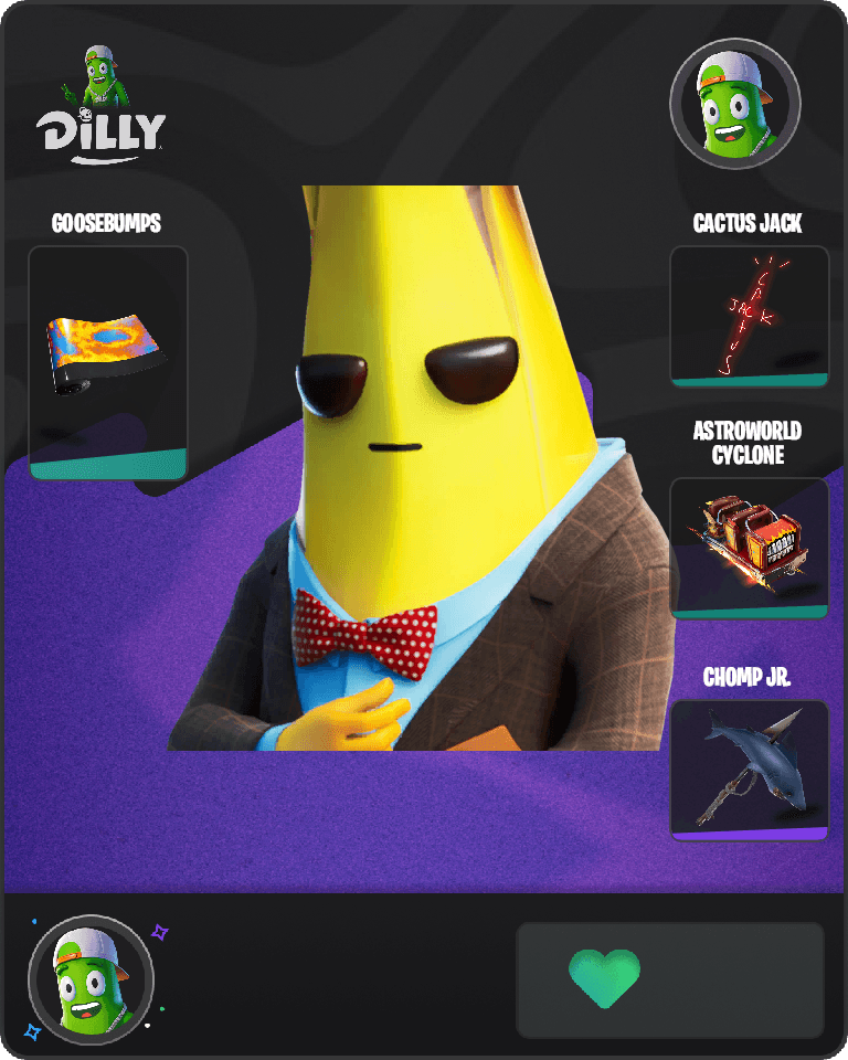 Agent Peely Fortnite combo