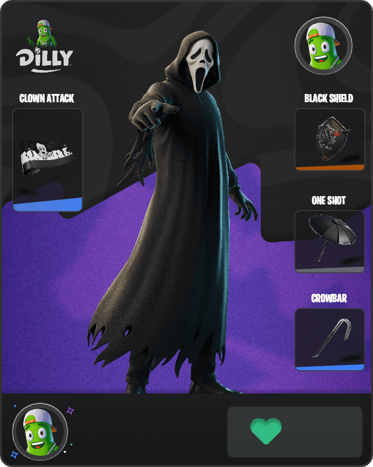 Ghostface Fortnite combo