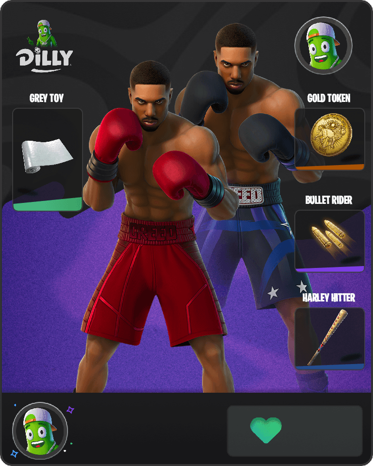 Adonis Creed Fortnite combo