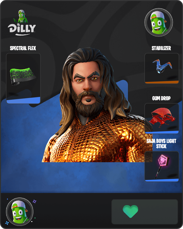 Aquaman Fortnite combo