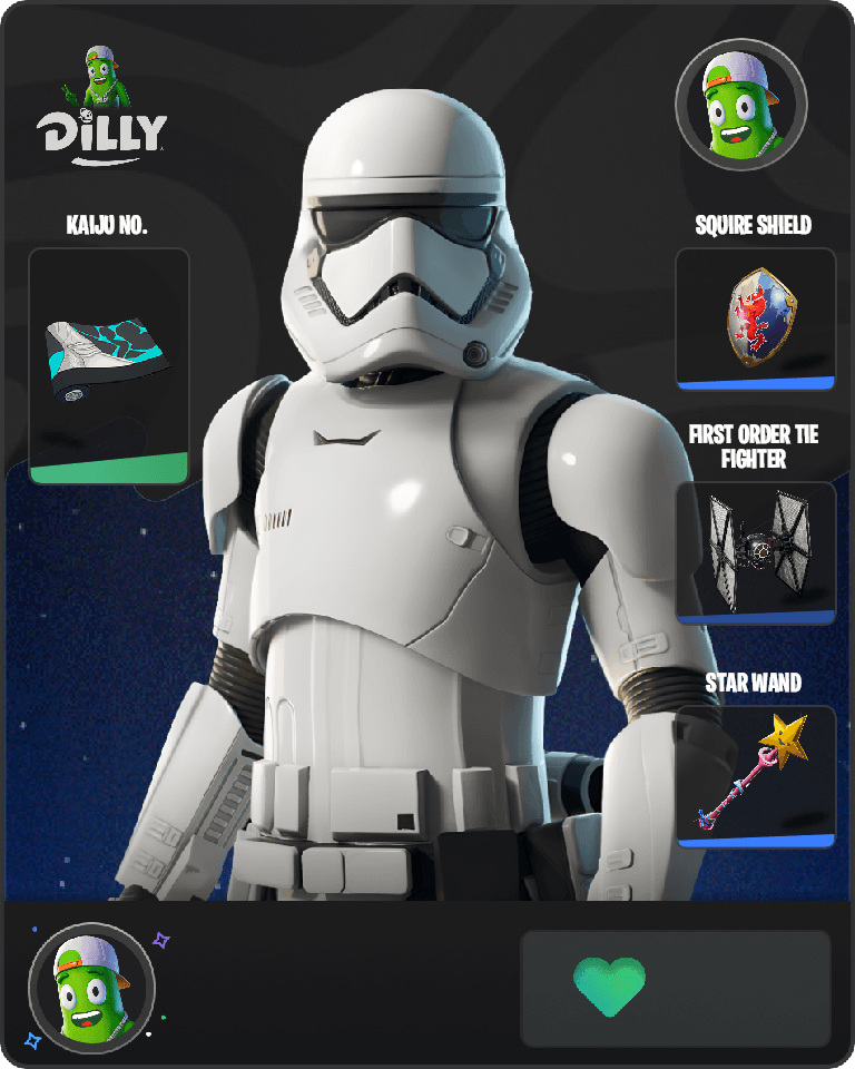 First Order Stormtrooper Fortnite combo