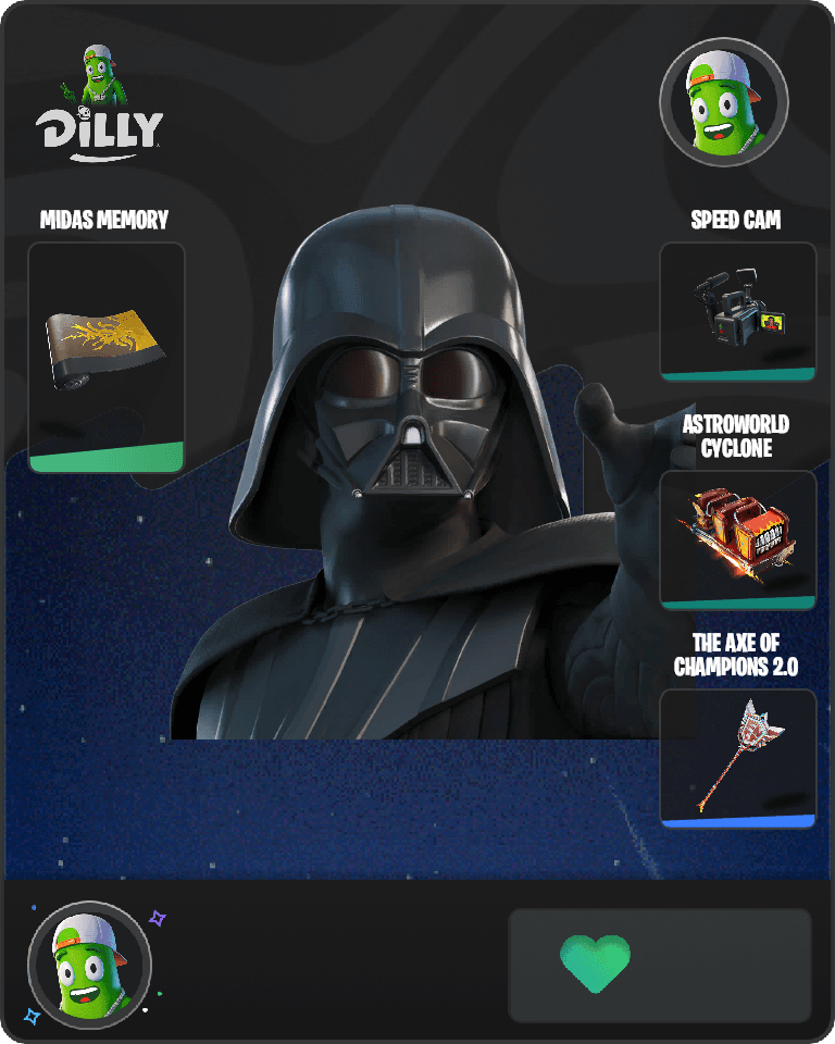 Darth Vader Fortnite combo