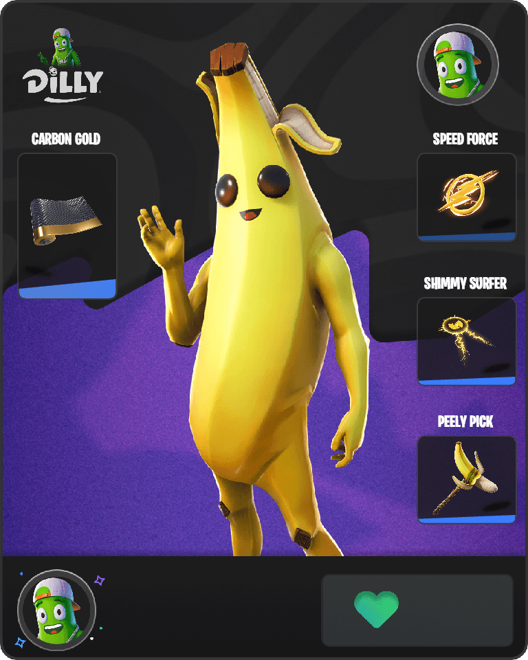 Peely Fortnite combo