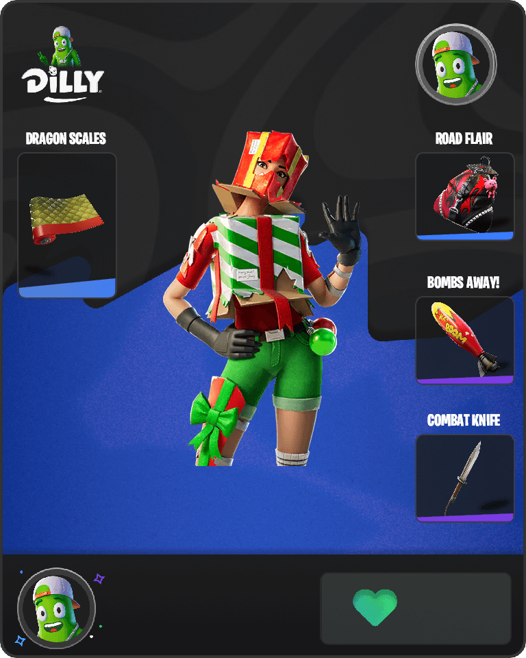 Holiday Boxy Fortnite combo