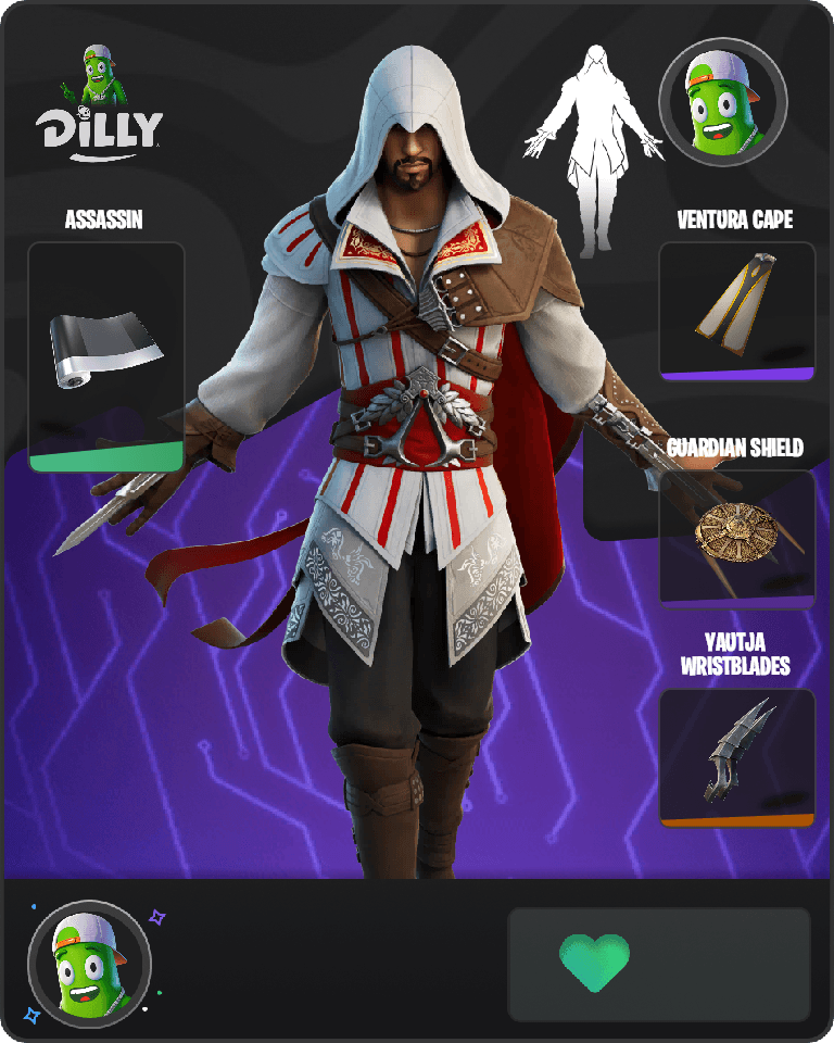 Ezio Auditore Fortnite combo