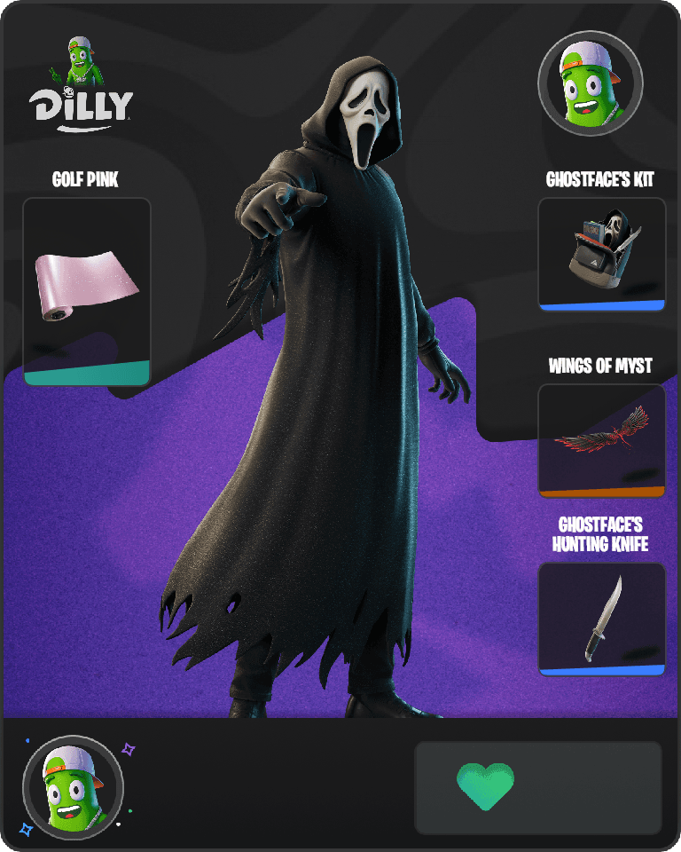 Ghostface Fortnite combo