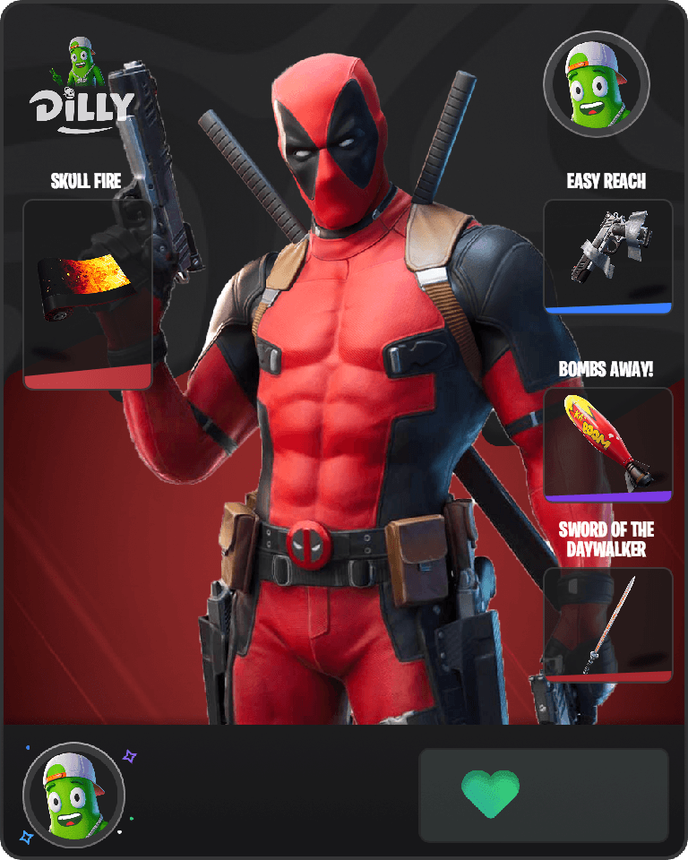 Deadpool Fortnite combo