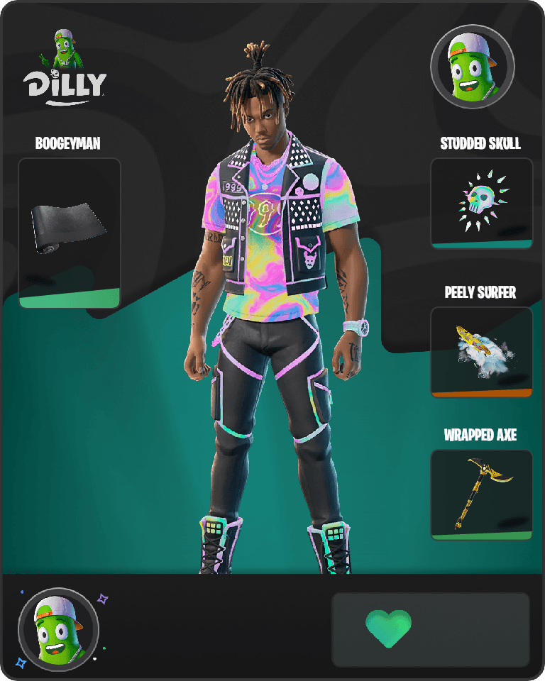 Juice WRLD Fortnite combo