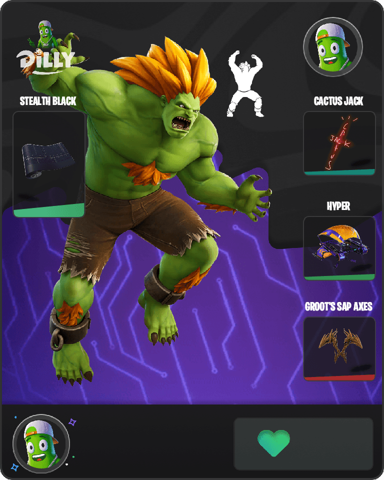 Blanka Fortnite combo