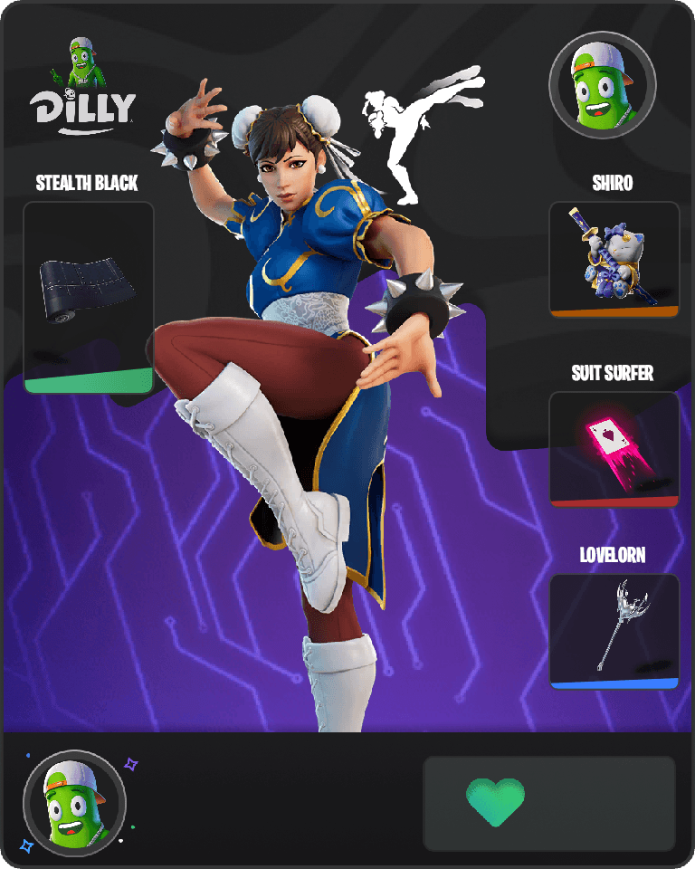 Chun-Li Fortnite combo
