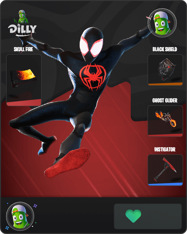 Spider-Man (Miles Morales) Fortnite combo