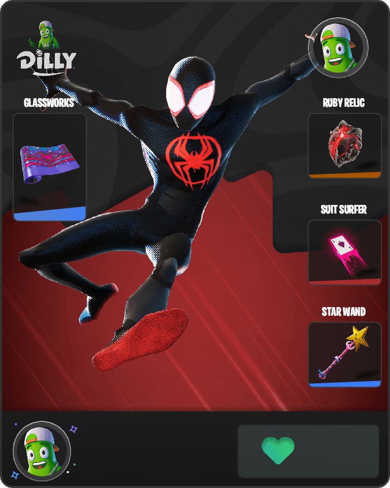 Spider-Man (Miles Morales) Fortnite combo
