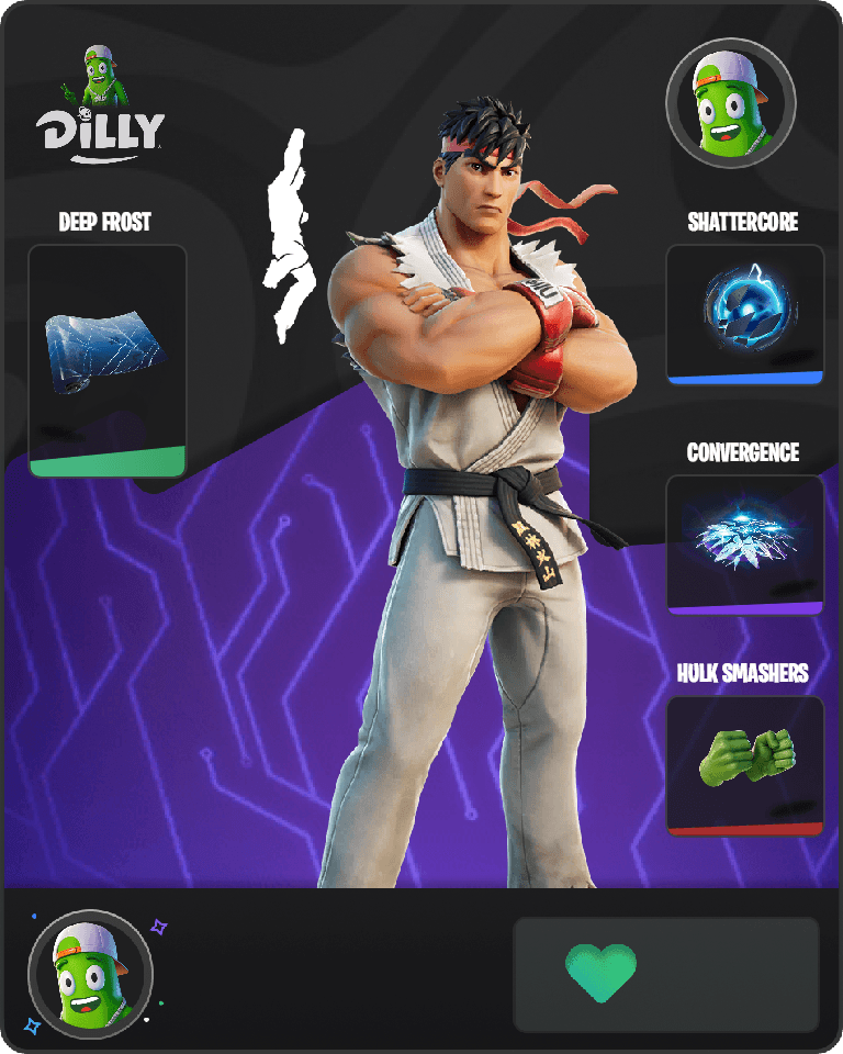 Ryu Fortnite combo