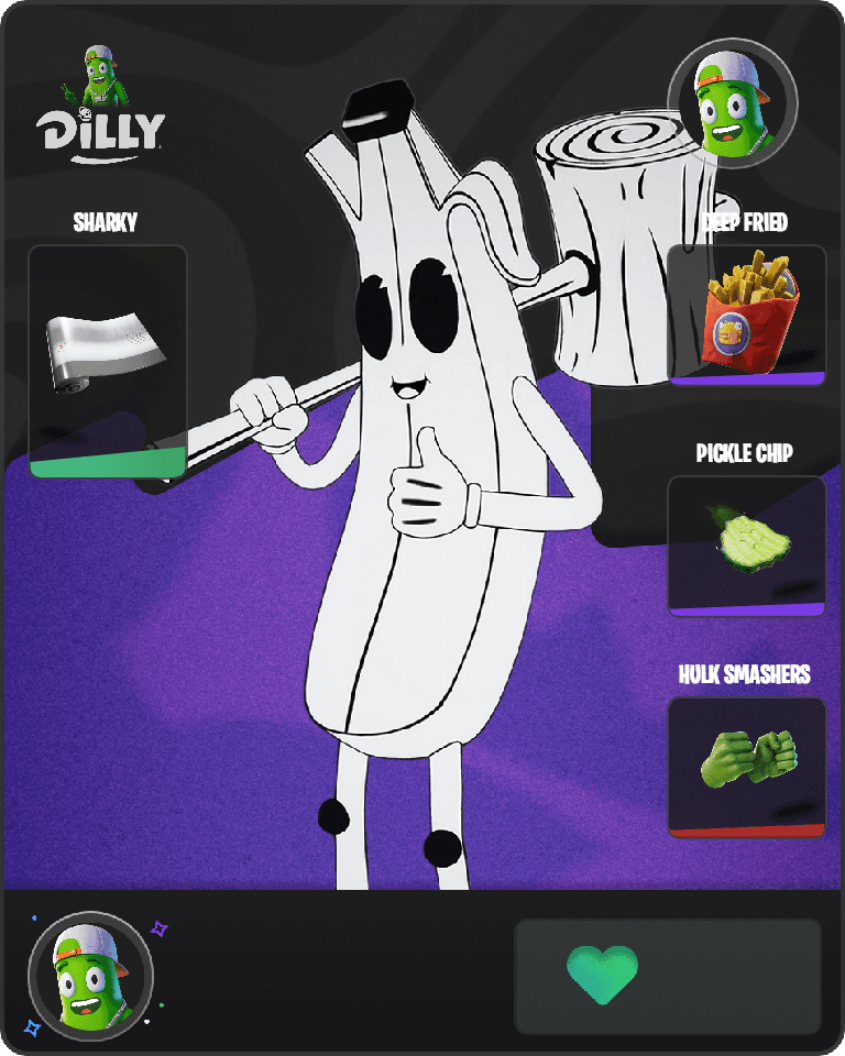 Toon Peely Fortnite combo