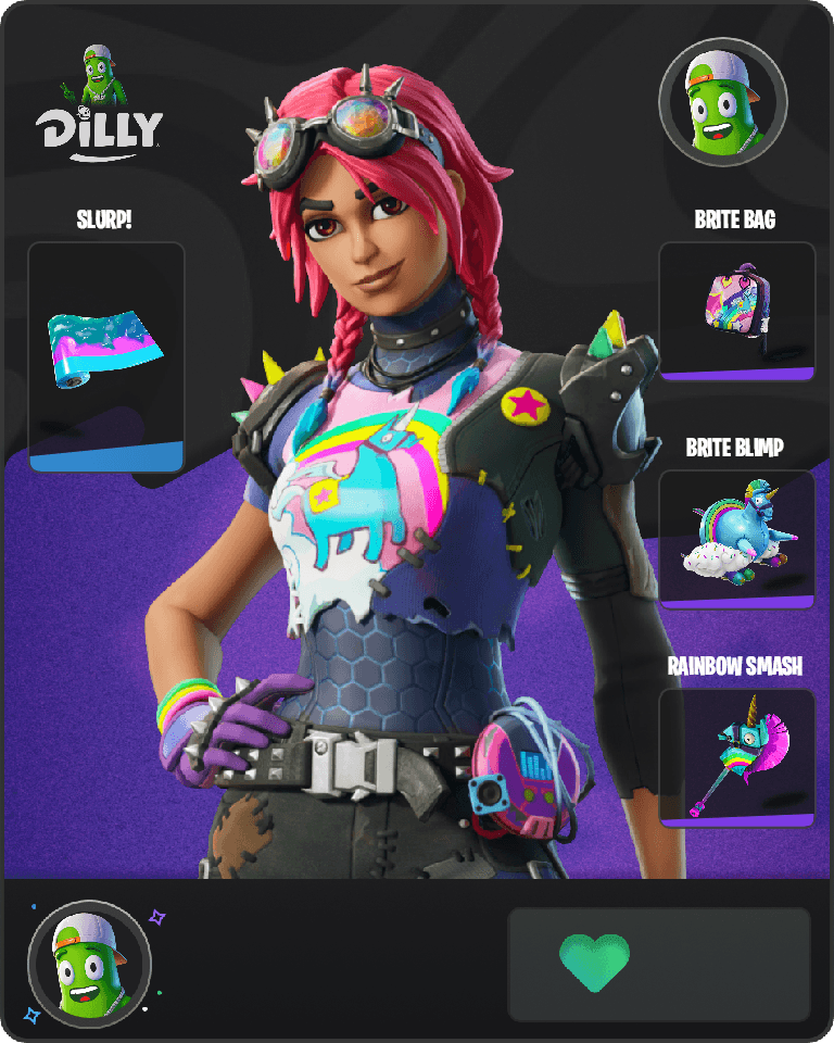 Brite Raider Fortnite combo