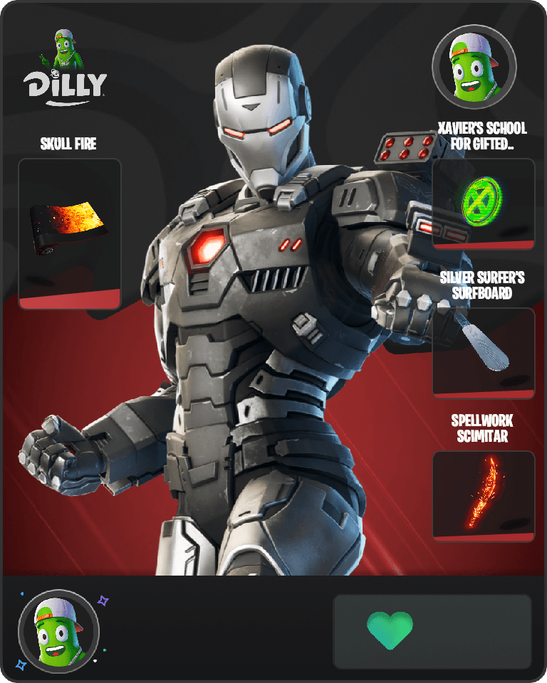 War Machine Fortnite combo
