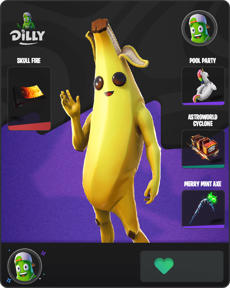 Peely Fortnite combo