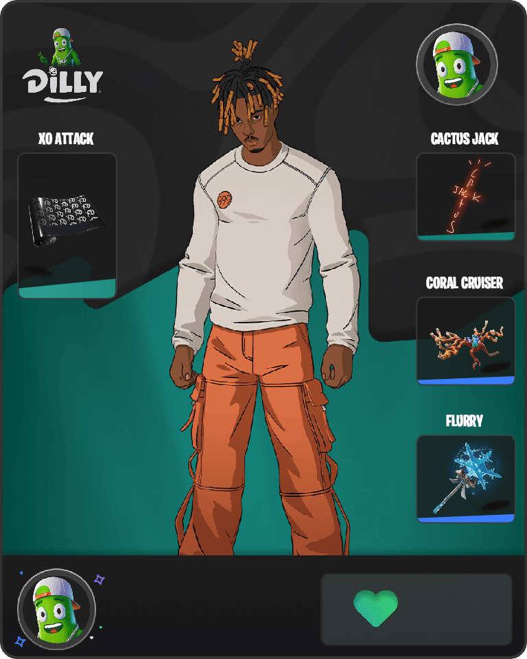Slayer Juice WRLD Fortnite combo