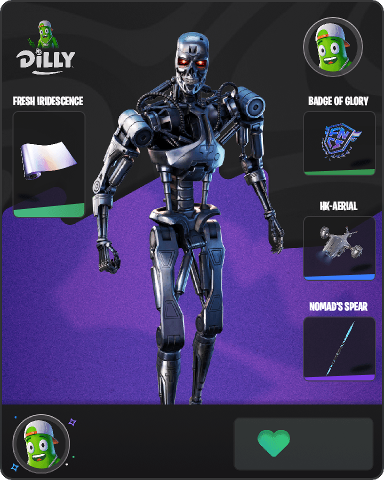 T-800 Fortnite combo