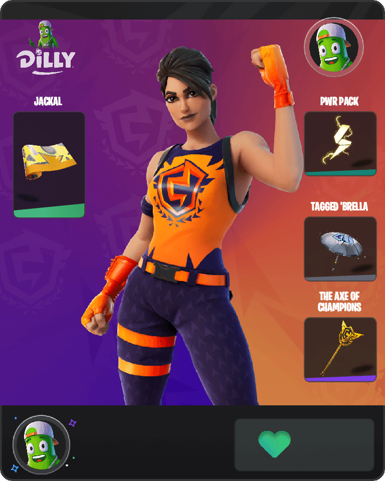 The Champion Fortnite combo