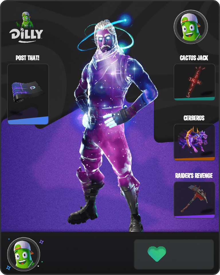 Galaxy Fortnite combo