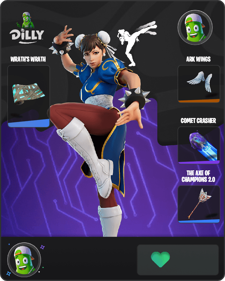 Chun-Li Fortnite combo