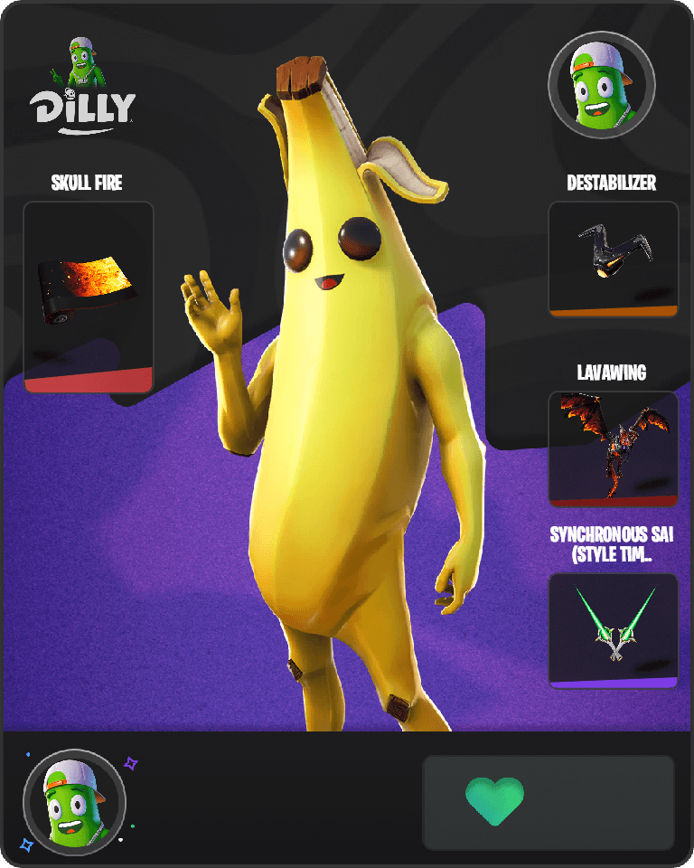Peely Fortnite combo