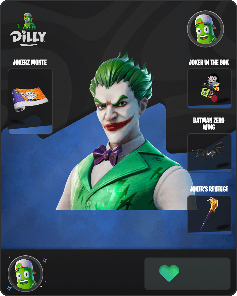 The Joker Fortnite combo