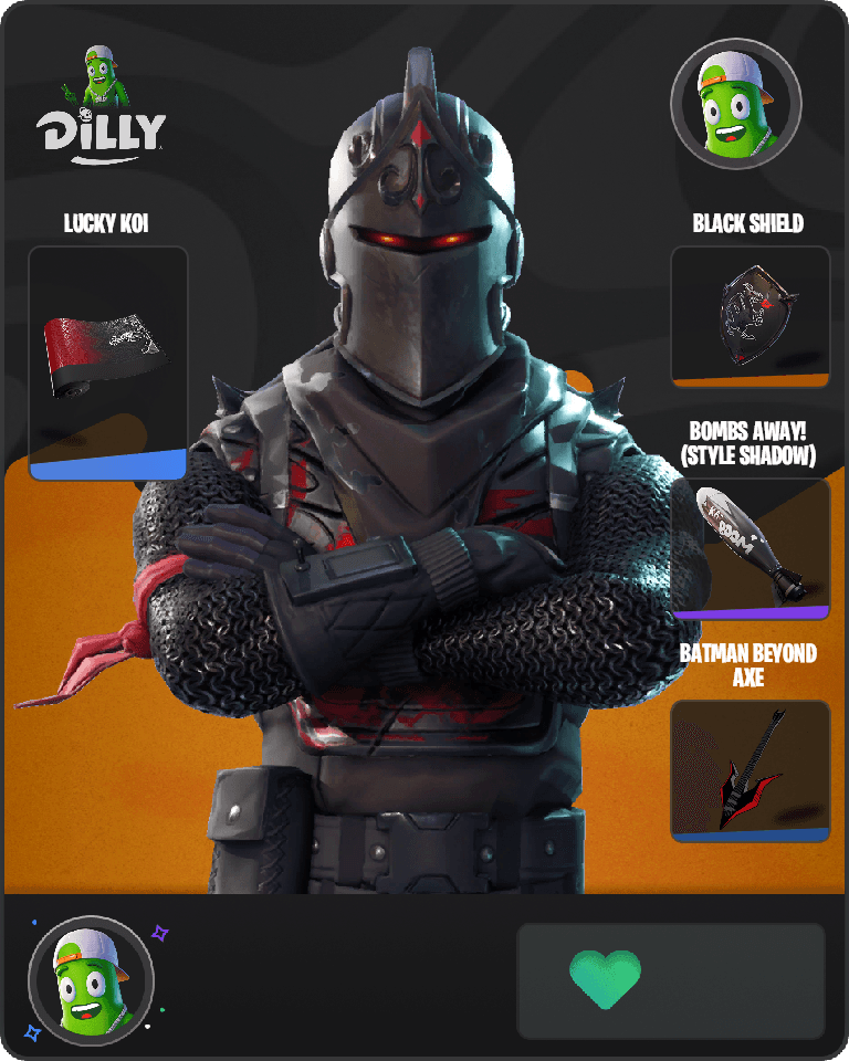 Black Knight Fortnite combo