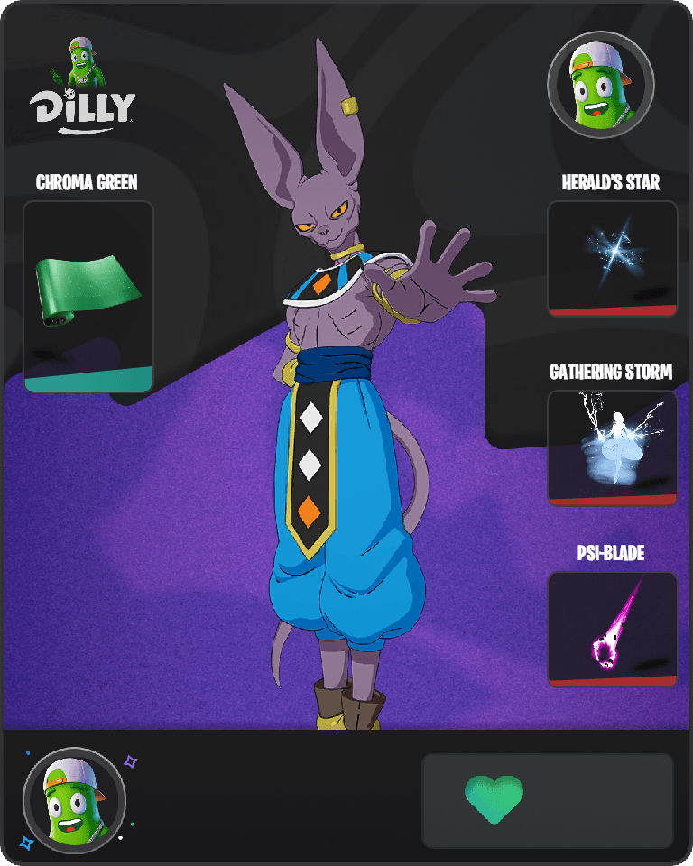Beerus Fortnite combo