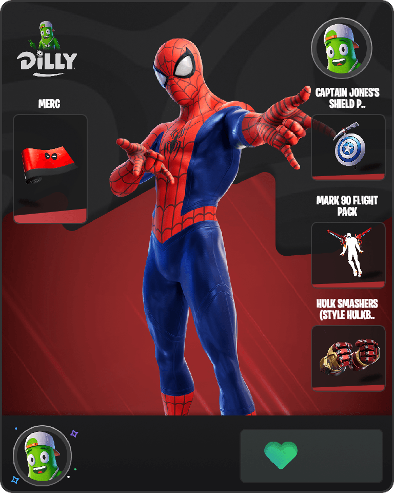 Spider-Man Fortnite combo