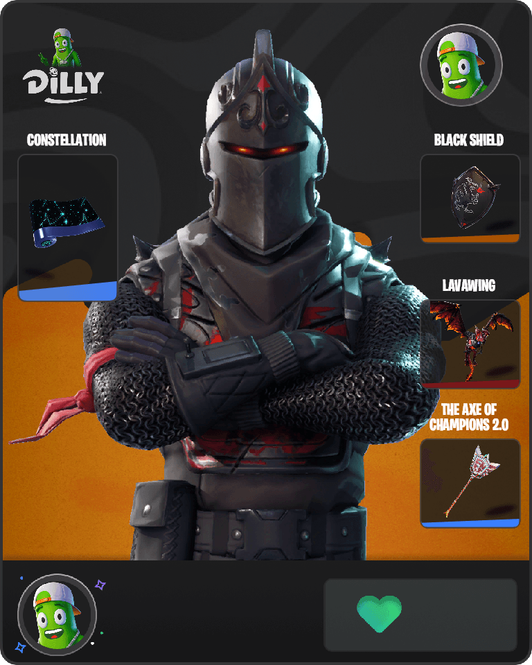 Black Knight Fortnite combo