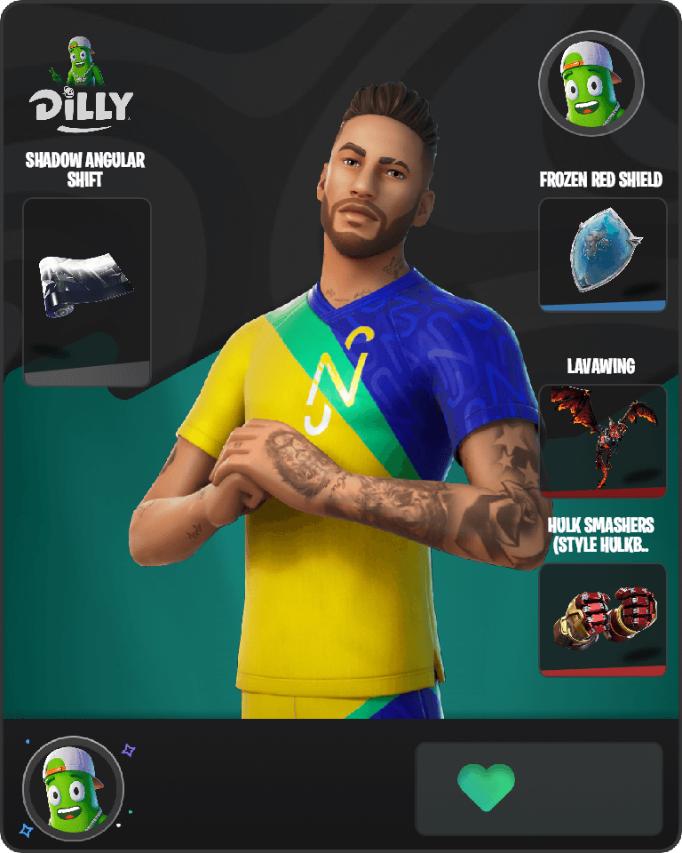 Neymar Jr Fortnite combo