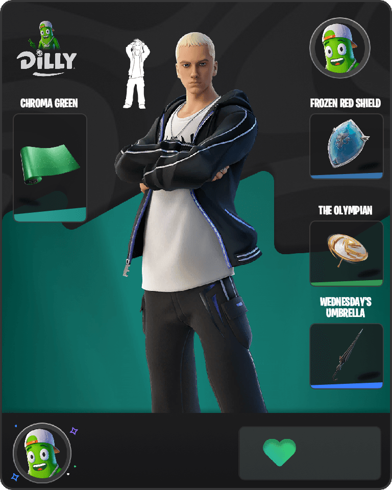 Slim Shady Fortnite combo