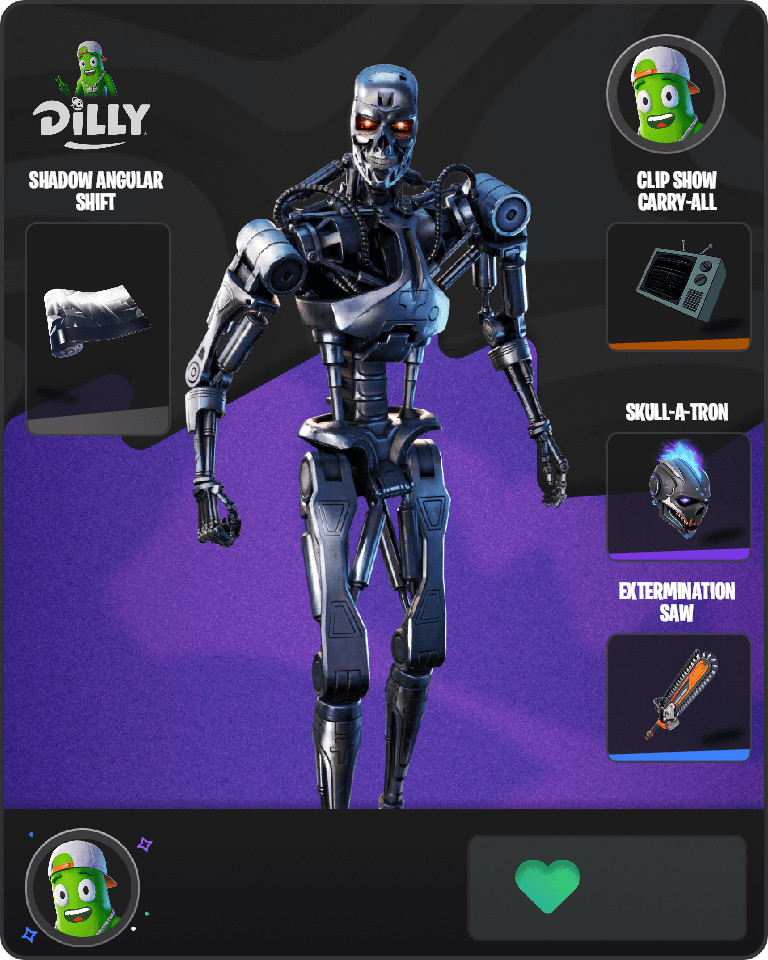 T-800 Fortnite combo