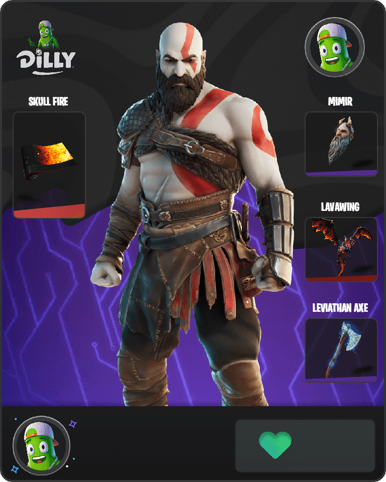 Kratos Fortnite combo