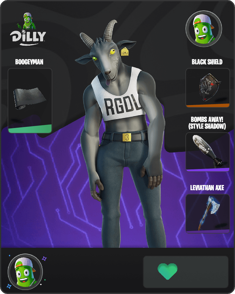 A Goat Fortnite combo